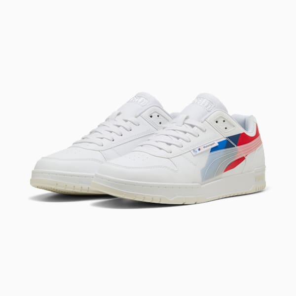 BMW M Motorsport RBD Game Low Sneakers, PUMA White-Pop Red, large-MEX