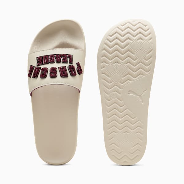 Porsche Legacy Leadcat 2.0 Graphic Slides Unisex, Alpine Snow, large-ARG