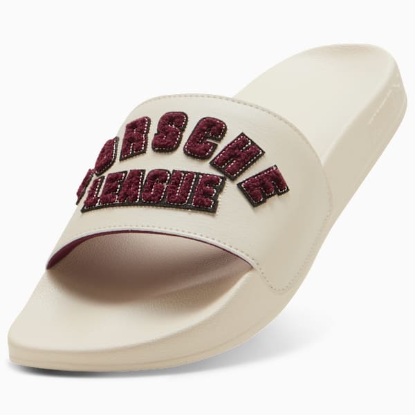 Porsche Legacy Leadcat 2.0 Graphic Slides Unisex, Alpine Snow, large-ARG