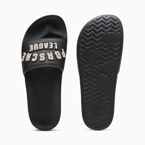 Porsche Legacy Leadcat 2.0 Graphic Slides Unisex, PUMA Black, large-ARG
