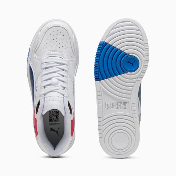 Tenis BMW M Motorsport Rebound Game para adolescentes, PUMA White-Pro Blue, large-MEX