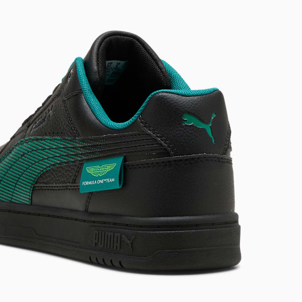 PUMA x ASTON MARTIN ARAMCO F1® TEAM Caven III Low Sneakers Unisex, PUMA Black-Green Lux, large-ZAF