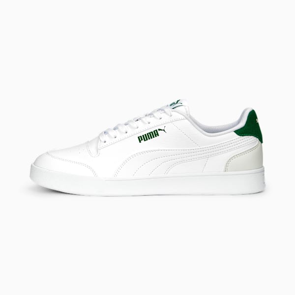 Puma Shuffle, PUMA White-Vapor Gray-Archive Green, large-MEX