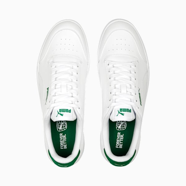 Puma Shuffle, PUMA White-Vapor Gray-Archive Green, large-MEX