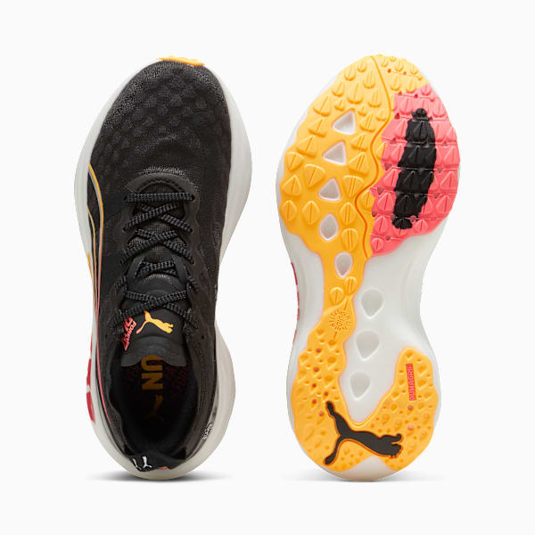 Zapatillas de running para mujer ForeverRun NITRO™, PUMA Black-Sun Stream-Sunset Glow, large-ARG