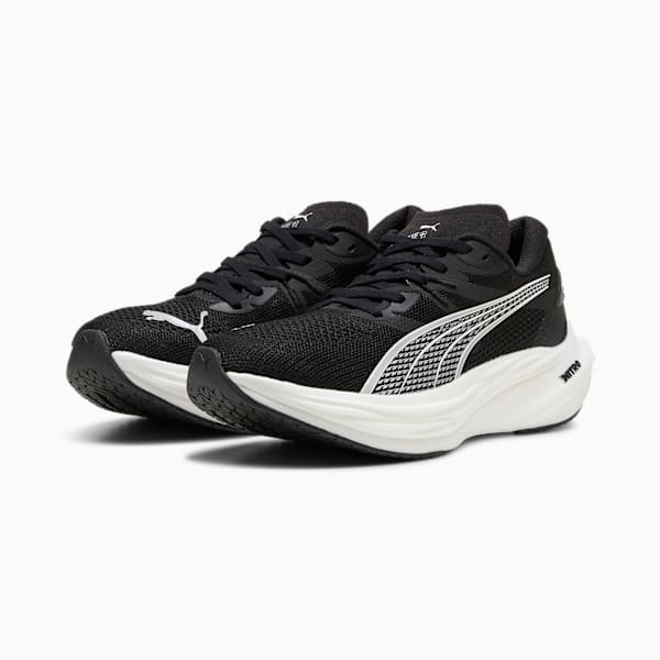 Tenis de running Hombre Deviate NITRO 3, PUMA Black-PUMA White, large-MEX