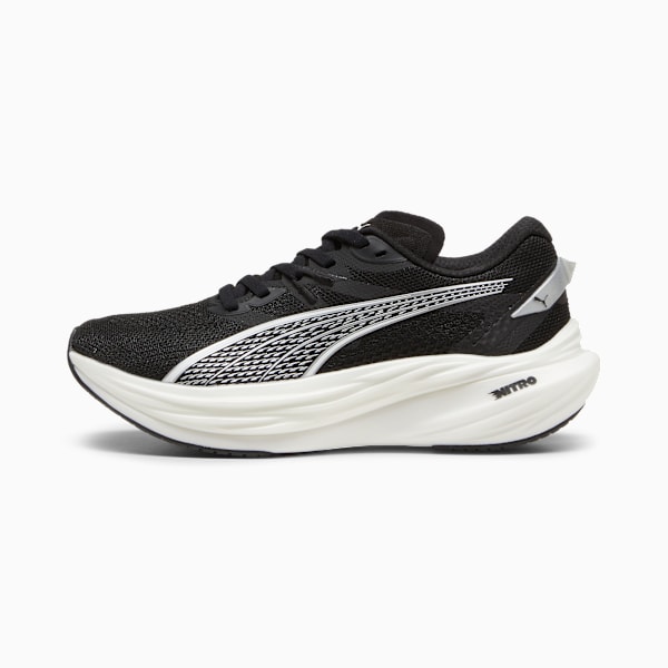 Tenis de running Mujer Deviate NITRO 3, PUMA Black-PUMA White-PUMA Silver, large-MEX