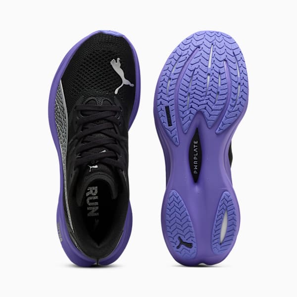 Deviate NITRO™ 3 Running Shoes Women, PUMA Black-Dark Amethyst, large-ZAF