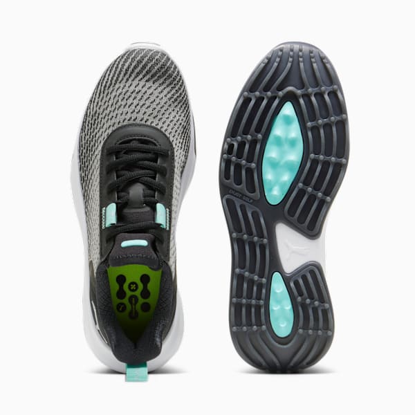 Fusion Crush Sport Women's Golf Shoes, PUMA Black-Mint, large-ZAF