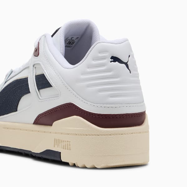 Slipstream G Golf Shoes, PUMA White-Deep Navy-Ruby Shimmer, large-ZAF