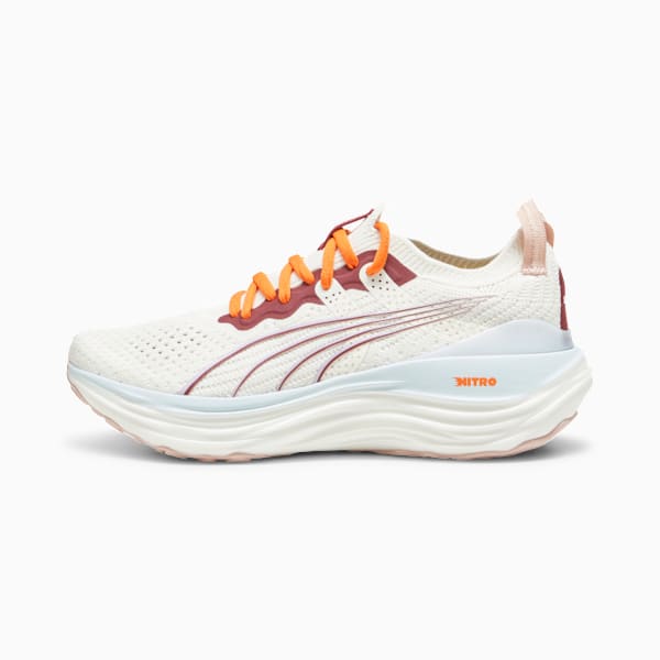 Zapatillas de running para mujer ForeverRun NITRO™ Lemlem, Warm White-Icy Blue-Team Regal Red, large-ARG