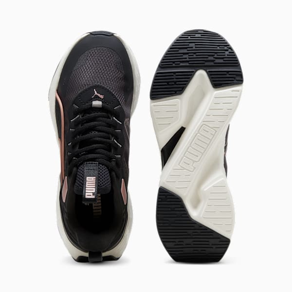 Zapatilla de running Softride Sway, PUMA Black-Cool Dark Gray-Warm White-Rose Gold, large-ARG