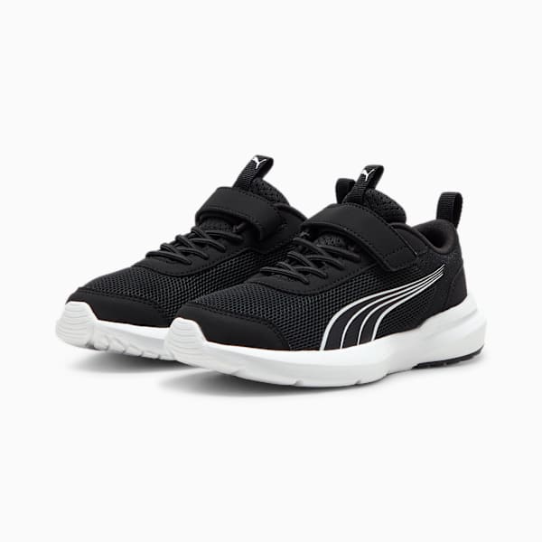 Zapatillas Puma Krus Track para niños, PUMA Black-PUMA White, large-ARG