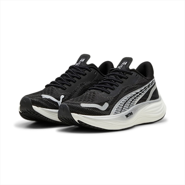 Zapatillas de running para mujer Velocity NITRO™ 3, PUMA Black-PUMA Silver-PUMA White, large-ARG