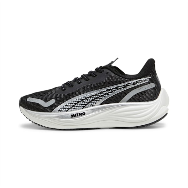Zapatillas de running para mujer Velocity NITRO™ 3, PUMA Black-PUMA Silver-PUMA White, large-ARG