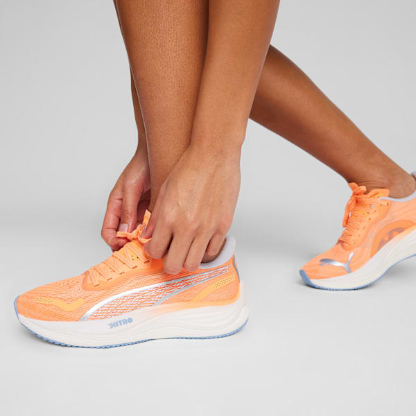 Zapatillas de running para mujer Velocity NITRO™ 3, Neon Citrus-PUMA Silver-Silver Mist, large-ARG