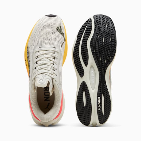 Zapatillas de running para mujer Velocity NITRO™ 3, Vapor Gray-Sun Stream-Sunset Glow, large-ARG
