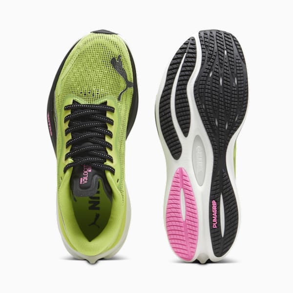 Zapatillas de running para mujer Velocity NITRO™ 3, Lime Pow-PUMA Black-Poison Pink, large-ARG