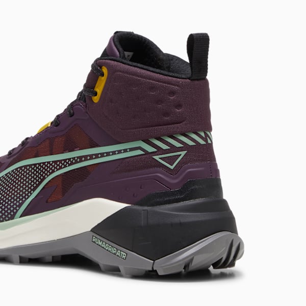Explore NITRO™ 2 Mid Hiking Shoes Women, Midnight Plum-Green Fog-PUMA Black, large-ZAF