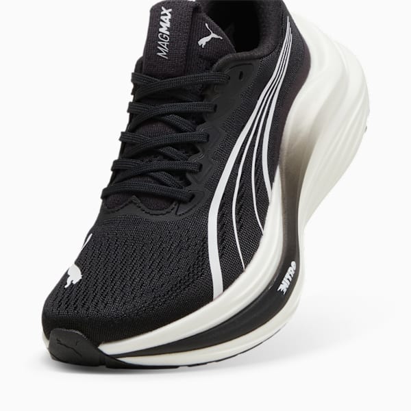 Zapatillas de running MagMax NITRO™ para mujer, PUMA Black-PUMA White, large-ARG