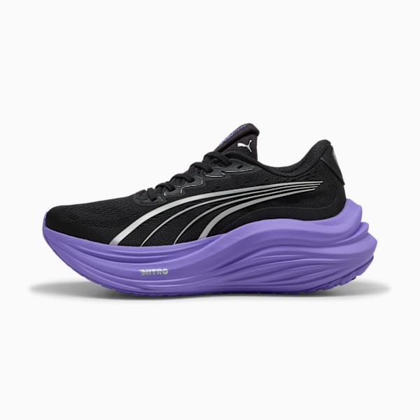 Tenis de running Mujer MagMax NITRO, PUMA Black-Dark Amethyst, large-MEX