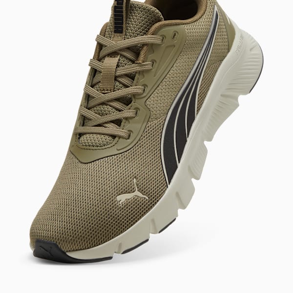 FlexFocus Lite Modern Running Shoes Unisex, PUMA Olive-Desert Dust, large-ZAF