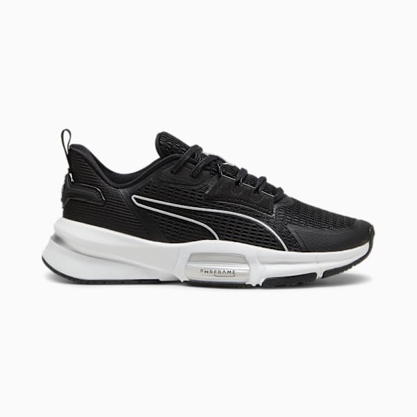 PWRFrame TR 3 Training Shoes Women, PUMA Black-PUMA Silver, large-MEX