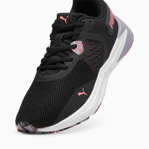 Tenis de training Mujer Disperse XT 3, PUMA Black-Sunset Glow-Pale Plum, large-MEX