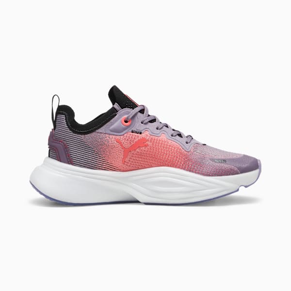 Zapatillas de entrenamiento PWR NITRO™ SQD 2 para mujer, Pale Plum-Sunset Glow-PUMA White, large-ARG