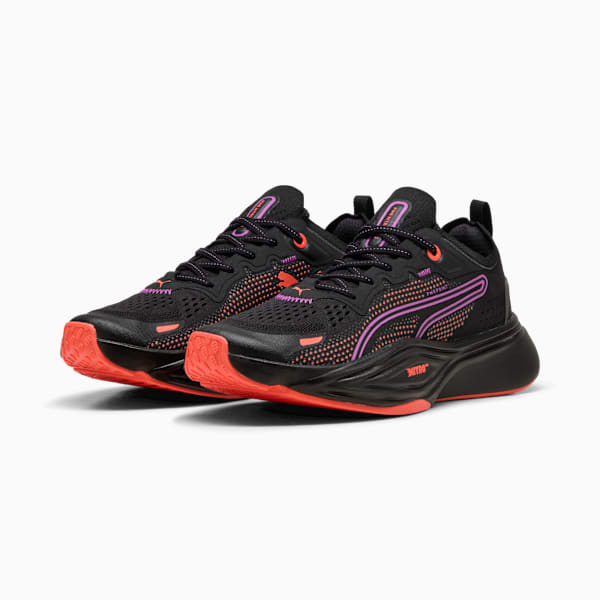 PWR NITRO™ SQD 2 Training Shoes, PUMA Black-Pure Magenta, large-MEX