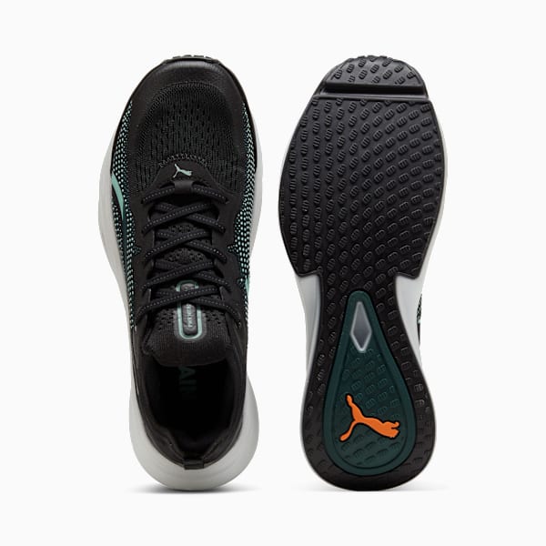 Zapatillas de entrenamiento PWR NITRO™ SQD 2, PUMA Black-Light Moss-Green Terrain-Orange Glo, large-ARG