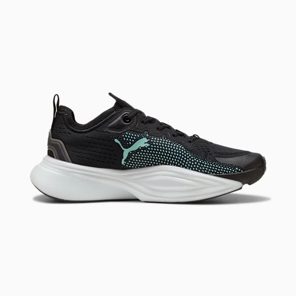 Zapatillas de entrenamiento PWR NITRO™ SQD 2, PUMA Black-Light Moss-Green Terrain-Orange Glo, large-ARG