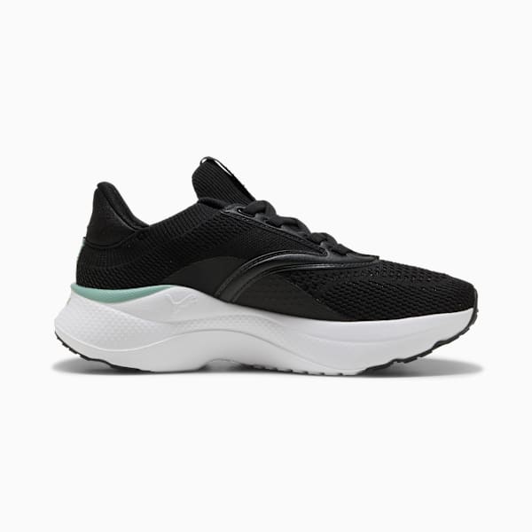 SOFTRIDE Mayve Running Shoes Women, PUMA Black-Light Moss-PUMA White, large-MEX