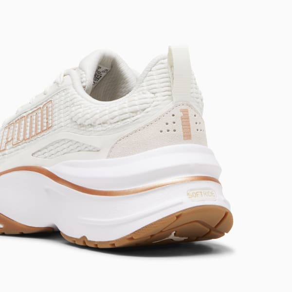 SOFTRIDE Divine Running Shoes Women, Vapor Gray-PUMA Gold-Gum, large-ZAF