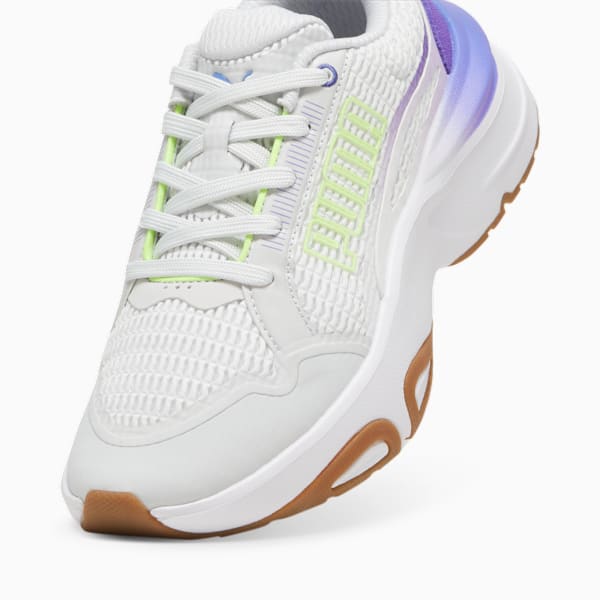 Zapatillas Softride Divine para mujer, Feather Gray-Fizzy Apple-Dark Amethyst, large-ARG