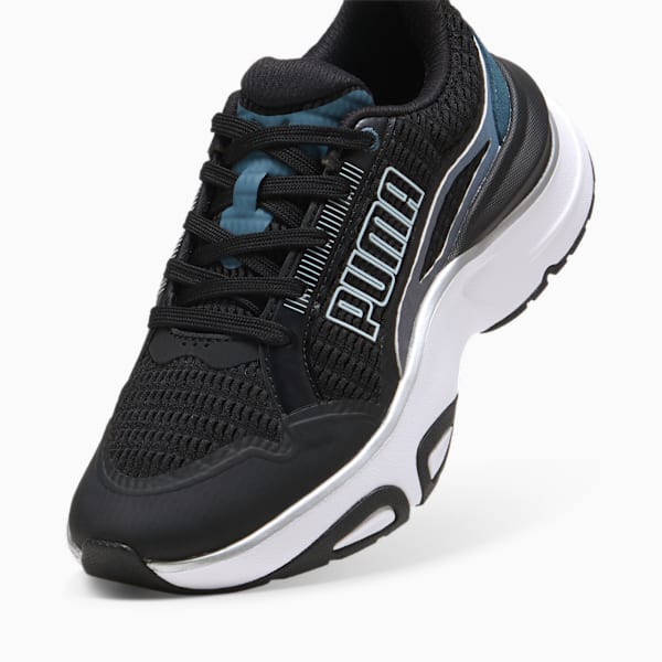Zapatillas Softride Divine Metal para mujer, PUMA Black-Gray Skies-Frosted Dew, large-ARG