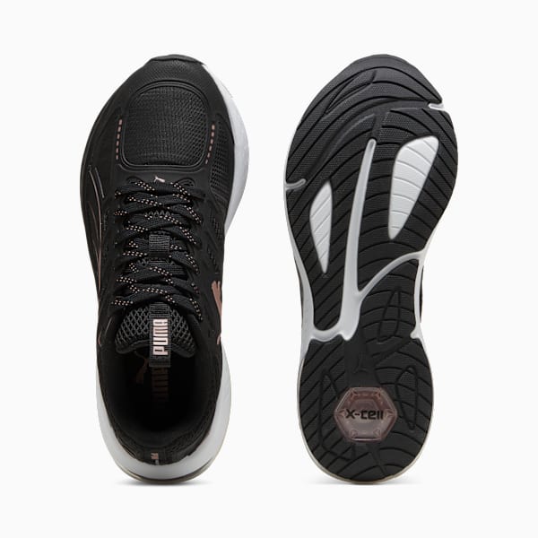 Zapatillas de running X-Cell Lightspeed para mujer, PUMA Black-Rose Gold, large-ARG