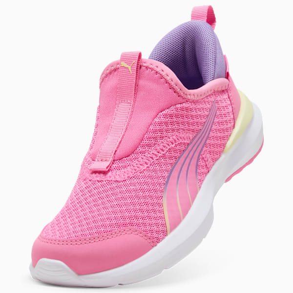 Kruz ProFoam SLIPTECH™ Running Shoes Kids, Posie Pink-Gold Moon, large-MEX