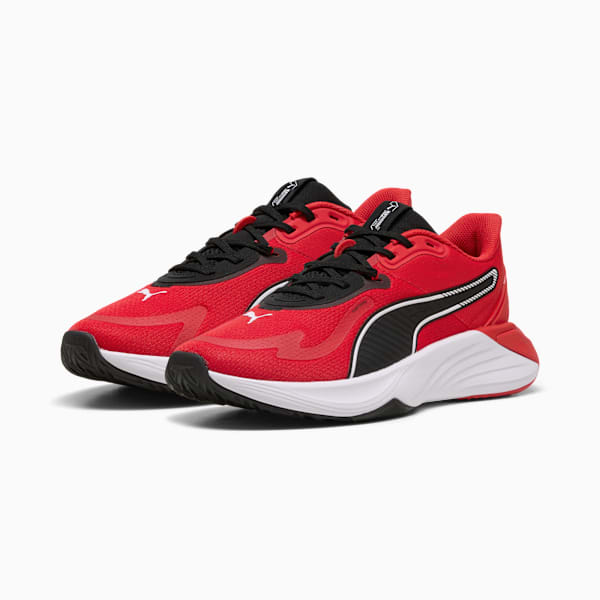 Tenis de entrenamiento PWR Hybrid, For All Time Red-PUMA Black-PUMA White, large-MEX
