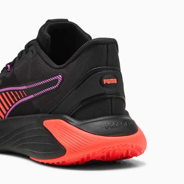 PWR Hybrid Training Shoes, PUMA Black-Glowing Red-Pure Magenta, large-MEX