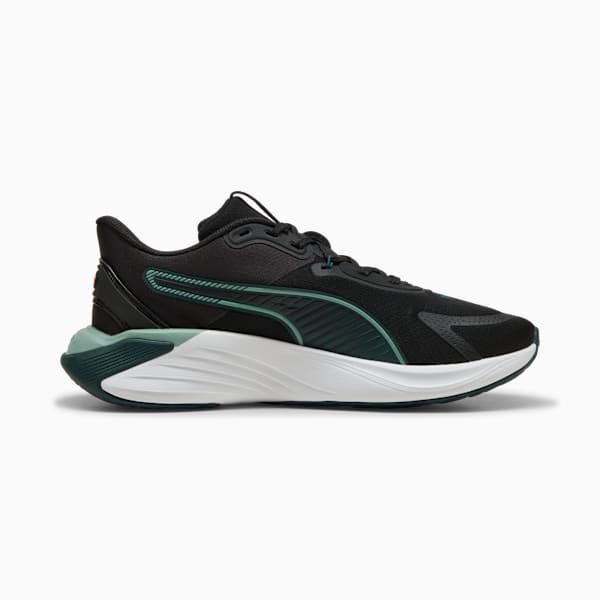 Tenis de entrenamiento PWR Hybrid, PUMA Black-Green Terrain-Light Moss, large-MEX