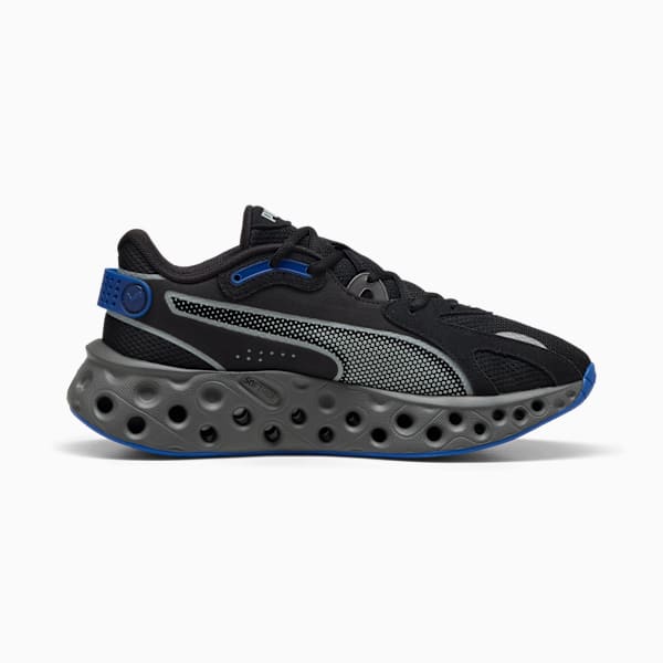 Tenis de running SOFTRIDE Frequence, PUMA Black-Vivid Blue-Cool Dark Gray, large-MEX