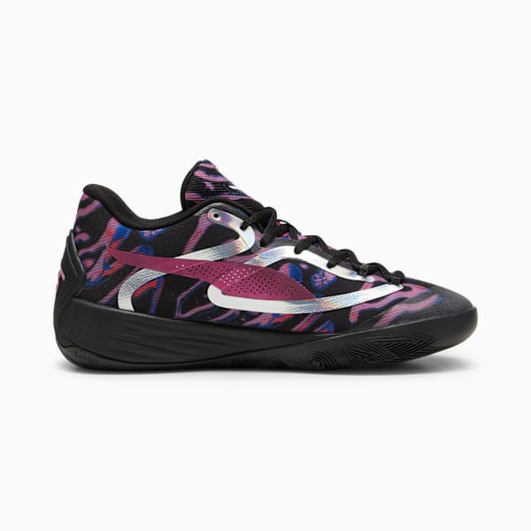 Zapatillas de basketball Stewie 2 Cherry on Top para mujer, PUMA Black-Mauved Out-Magenta Gleam, large-ARG