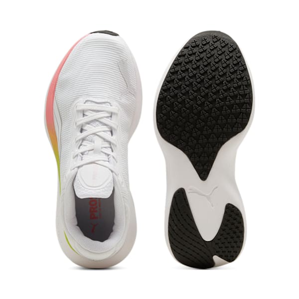 Zapatillas Scend Pro Ultra para mujer, PUMA White-Lime Pow, large-ARG