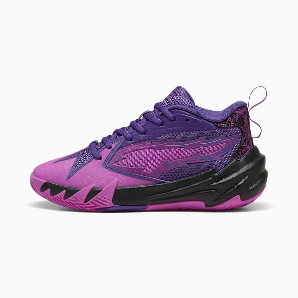 Tenis de baloncesto Scoot Zeros PL para jóvenes, Pure Magenta-PUMA Black, large-MEX