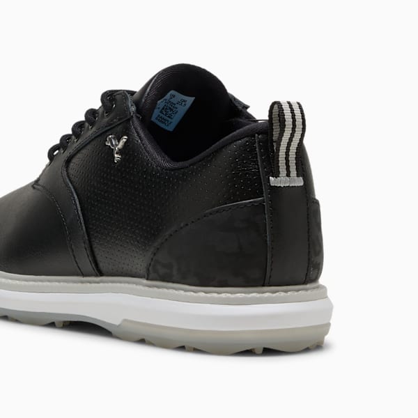 Avant 2 Golf Shoes Women, PUMA Black-Ash Gray-Team Light Blue, large-ZAF