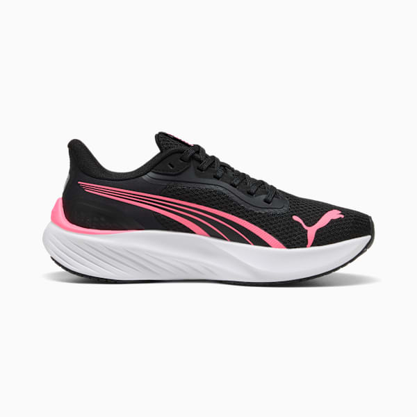 Pounce Lite Running Shoes, PUMA Black-Sun Struck, large-ZAF