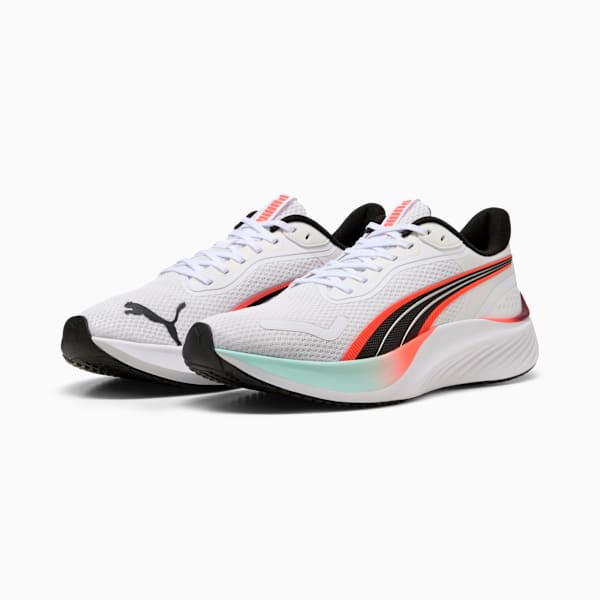 Tenis de running Pounce Lite, PUMA White-Glowing Red, large-MEX