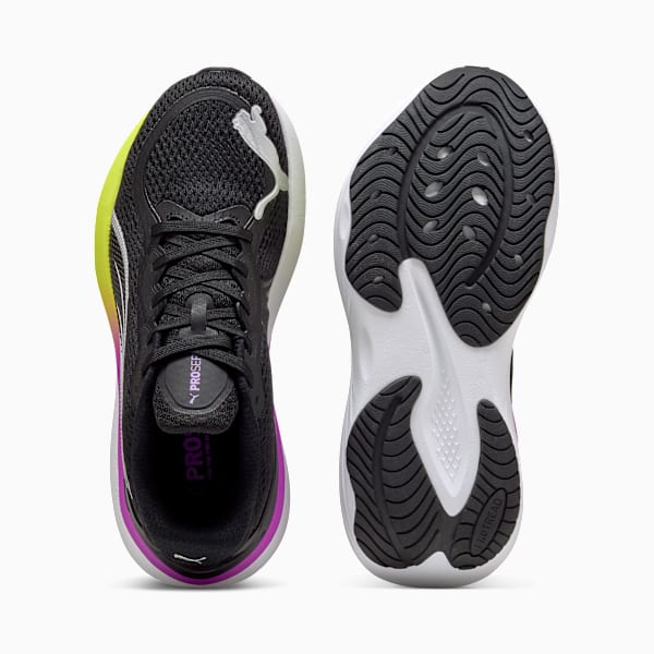 Tenis de running Scend Pro 2, PUMA Black-Yellow Alert-Pure Magenta, large-MEX