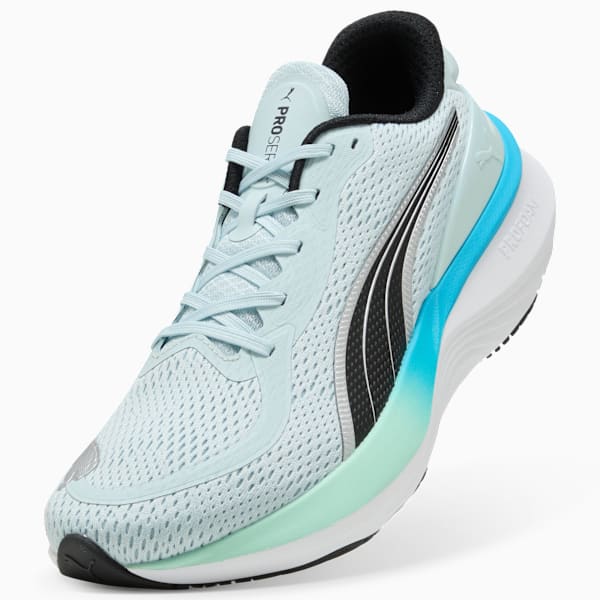 Scend Pro 2 Running Shoes, Sea Glass-PUMA Black-PUMA Silver-Mint Melt-Speed Blue, large-ZAF